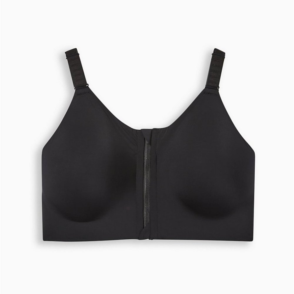 "Defy" Wire Free High Impact Zip Front Sports Bra 40B